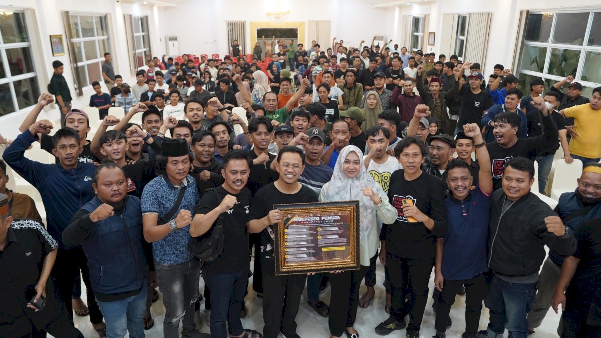 Nyatakan Dukungan ke Amir-Irma, Belasan Organisasi Kepemudaan di Gowa Siap Berjuang Hingga Menang