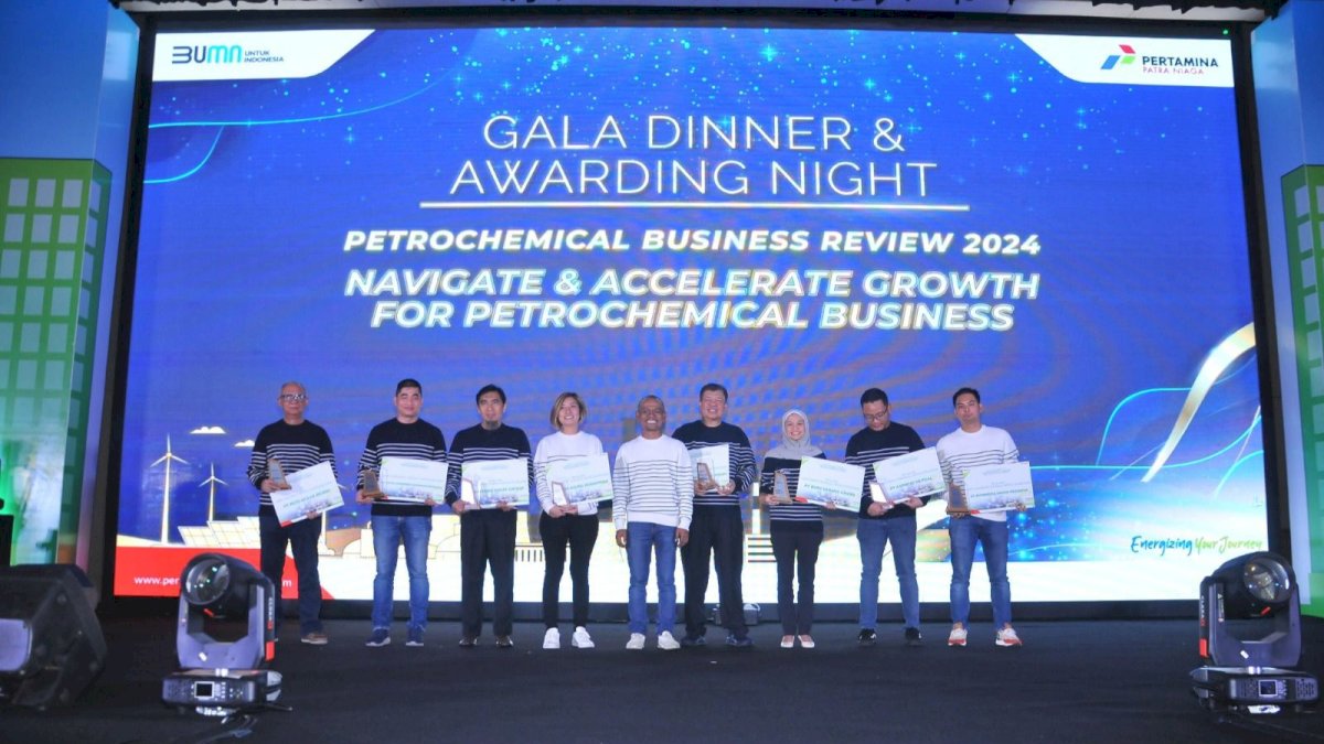 Kalla Aspal Raih Best Agent Terminal Asphalt dari Pertamina Patra Niaga