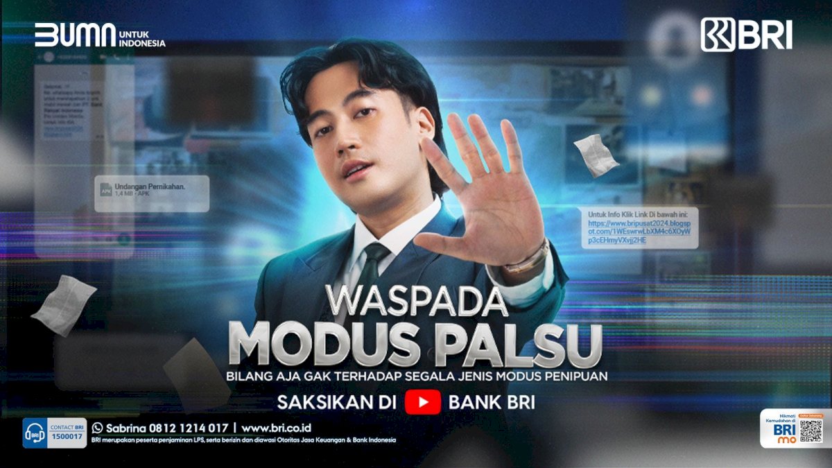 Gaet Vidi Aldiano, BRI Edukasi Masyarakat Hindari Modus Penipuan Lewat Lagu