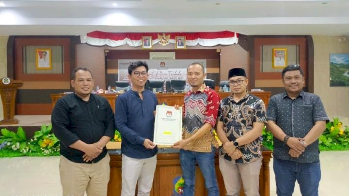 KPU Jeneponto Resmi Tetapkan Daftar Pemilih Tetap, Perempuan Paling Banyak