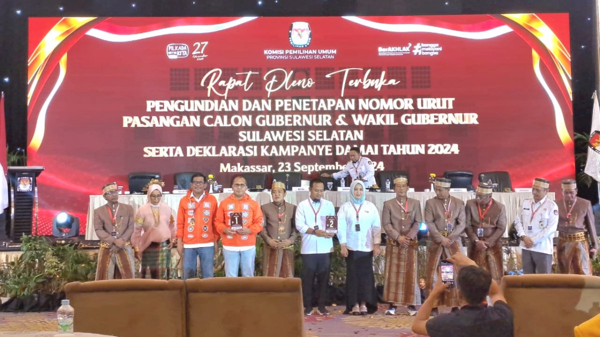 Pasangan DiA Dapat Nomor Urut 1, Danny: Ini Nomor Kemenangan