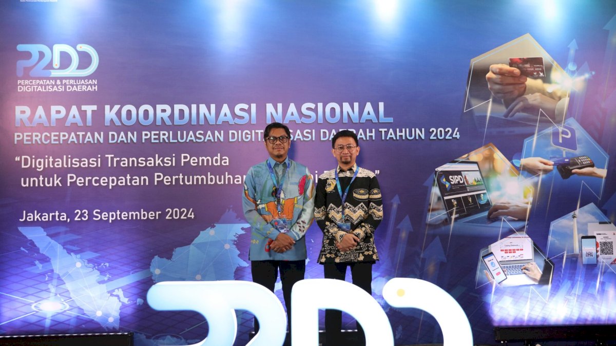 Pj Sekda Makassar Hadiri Rakornas P2DD, Tegaskan Komitmen Majukan Digitalisasi Transaksi Pemda