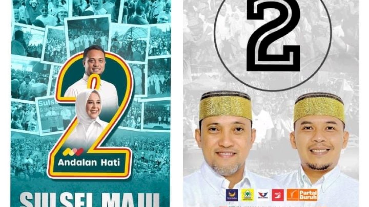 Paris- Islam dan Sudirman – Fatma Sama Sama Dapat Nomor Urut 2