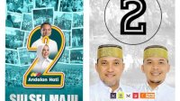 Paris- Islam dan Sudirman – Fatma Sama Sama Dapat Nomor Urut 2