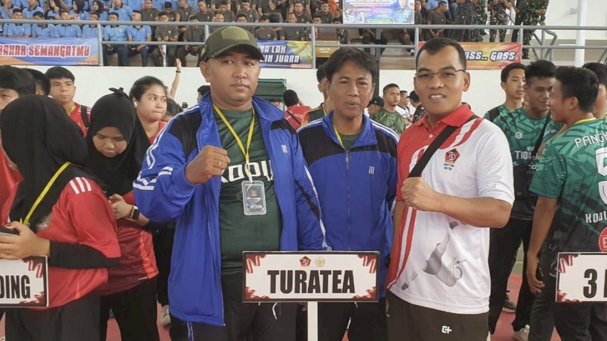 Kodim 1425 Jeneponto Bawa Tim Sepak Takraw di Open Tournament Piala Panglima TNI