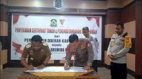 Pemkab Hibahkan 10 Hektar Tanah Untuk Pembangunan Mako Korps Brimob Polri di Jeneponto