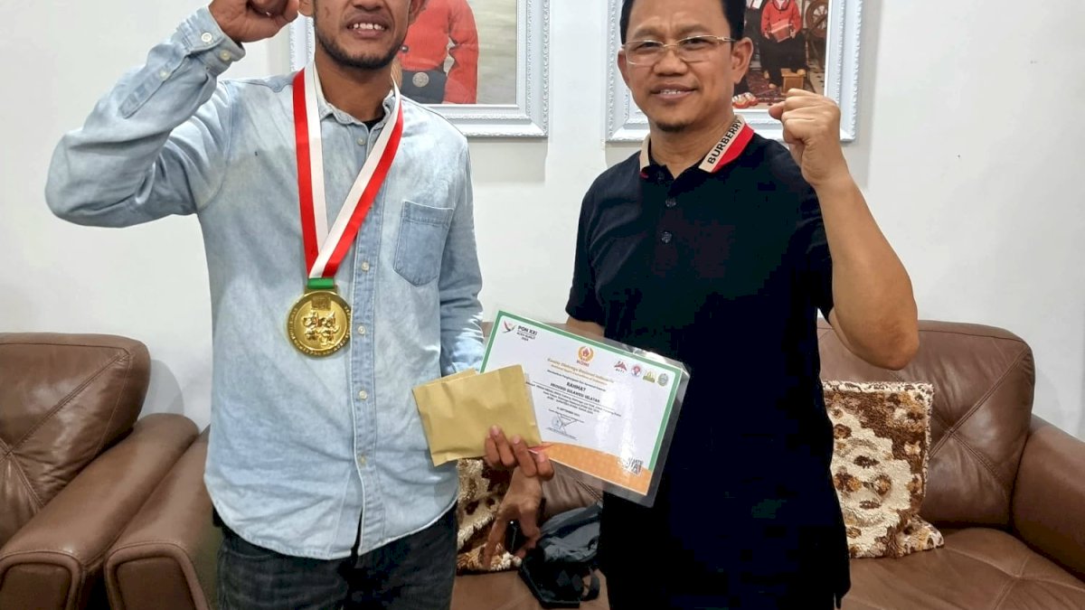 Rahmat Berhasil Raih Emas di PON XXI, Amir Uskara:Terima Kasih Sudah Harumkan Nama Gowa