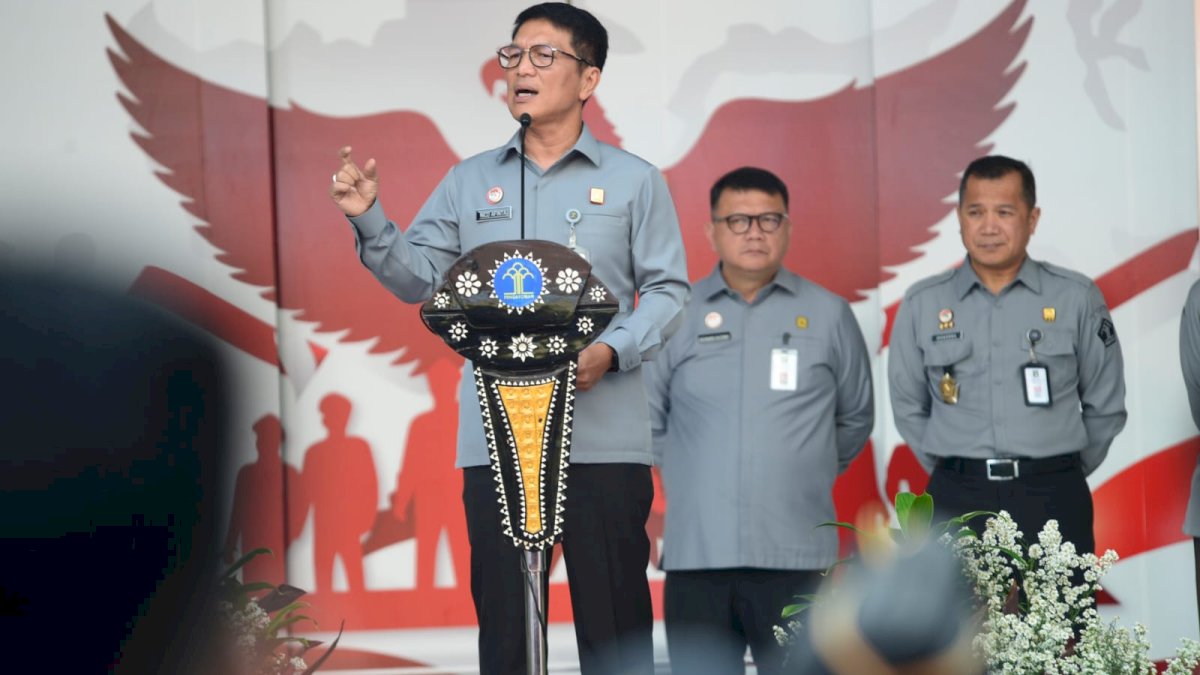 Beri Arahan Perdana, Sekjen Kemenkumham: Kalau Mau Maju Harus Berproses