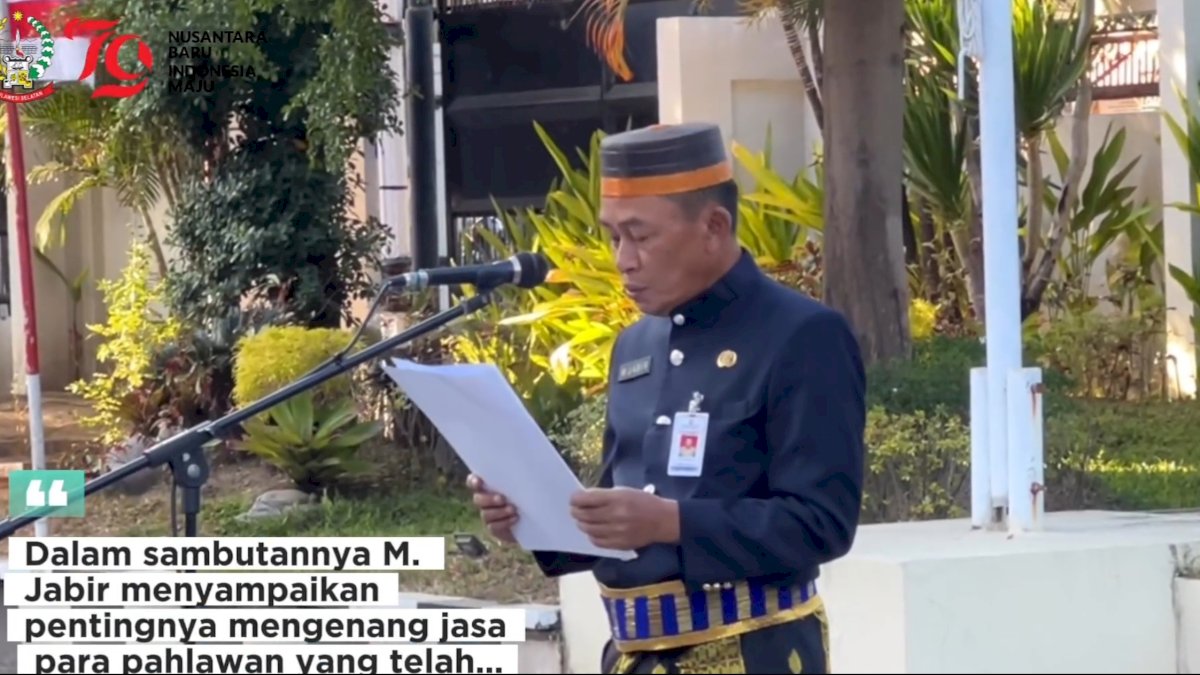 DPRD Sulsel Gelar Upacara Kemerdekaan 17 Agustus