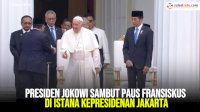 VIDEO: Presiden Jokowi Sambut Paus Fransiskus di Istana Kepresidenan Jakarta