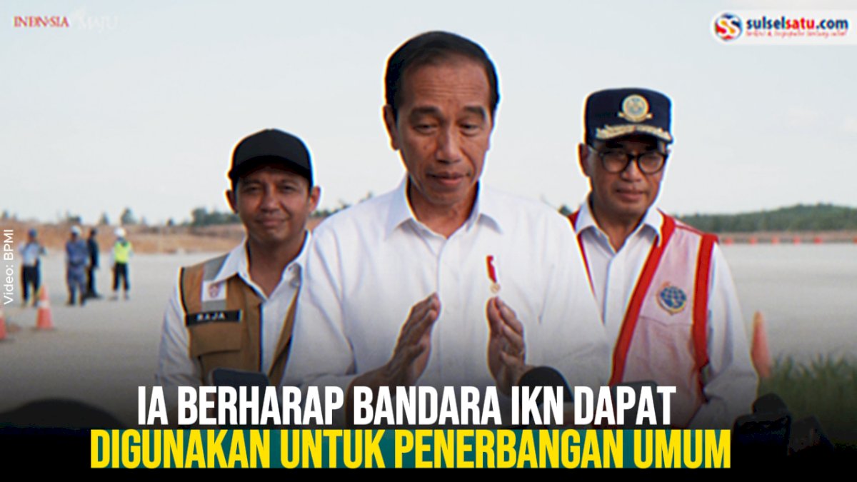 VIDEO: Pesawat Kepresidenan RJ85 Mendarat Perdana di Bandara IKN