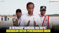 VIDEO: Pesawat Kepresidenan RJ85 Mendarat Perdana di Bandara IKN