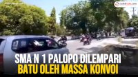 VIDEO: SMA N 1 Palopo Dilempari Batu oleh Massa Konvoi