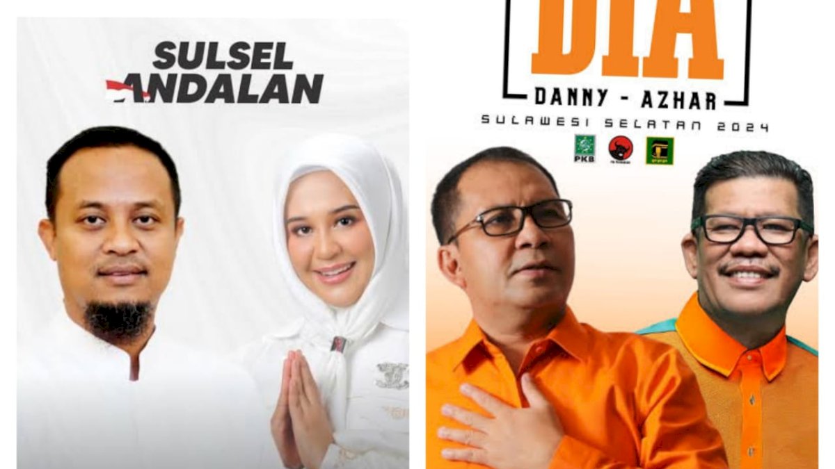 Adu Harta Kekayaan Calon Gubernur dan Wakil Gubernur Sulsel