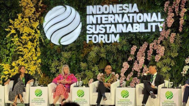 PT Vale ikut dalam Indonesia International Sustainability Forum 2024. Foto: Istimewa.