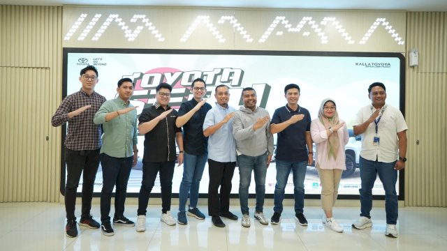 Konferensi pers Toyota Seru di Mal Ratu Indah. Foto: Istimewa.