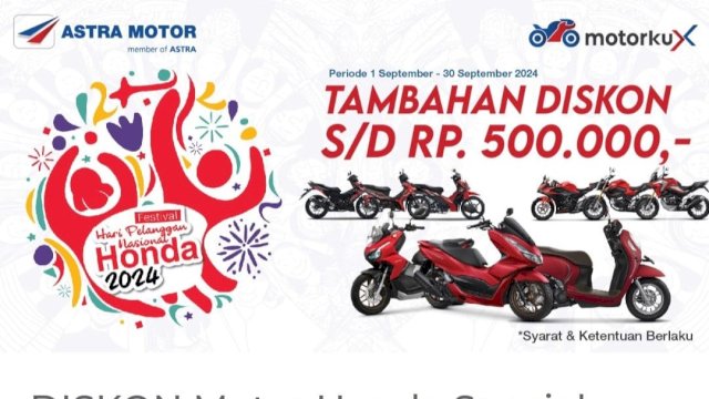 Promo Asmo Sulsel selama September 2024. Foto: Istimewa.