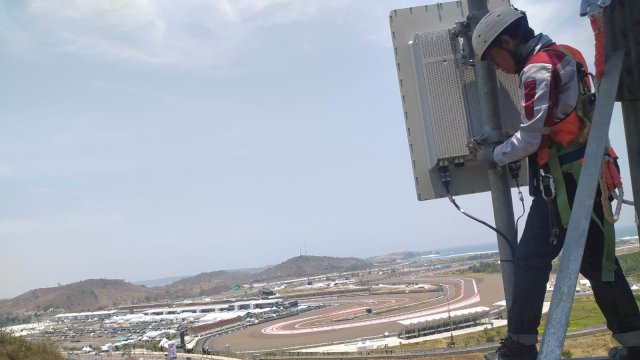 XL Axiata siapkan puluhan BTS 4G di Lombok. Foto: Istimewa. 