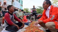 Blusukan ke Pasar, Danny – Azhar Komitmen Jadikan Sulsel Pusat Pangan Dunia!