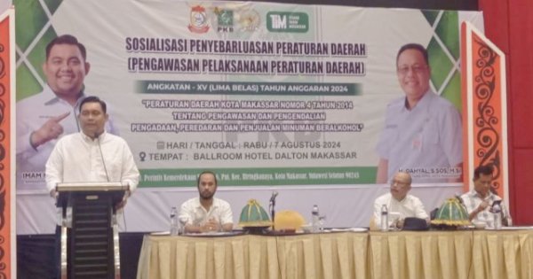 Imam Musakkar Tegaskan Penjualan Minuman Beralkohol di Makassar Harus Dibatasi