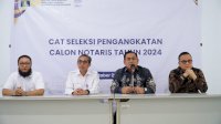 Pantau Pelaksanaan CAT Seleksi Pengangkatan Calon Notaris, Ini Arahan Kakanwil Kemenkumham Sulsel