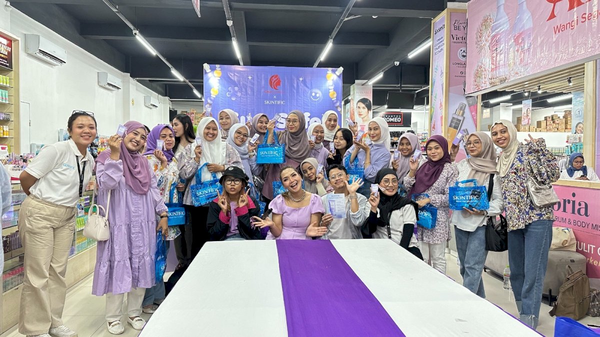 Skintific Perkenalkan Serum Sunscreen Terbaru dalam Workshop Kreatif Bersama CitraCosmetic