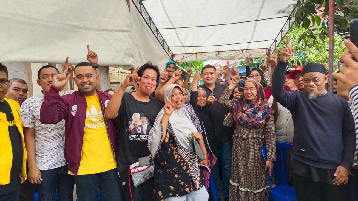 Appi Janjikan 4 Hal Saat Kampanye Bersama Emak-emak di Kelurahan Bira