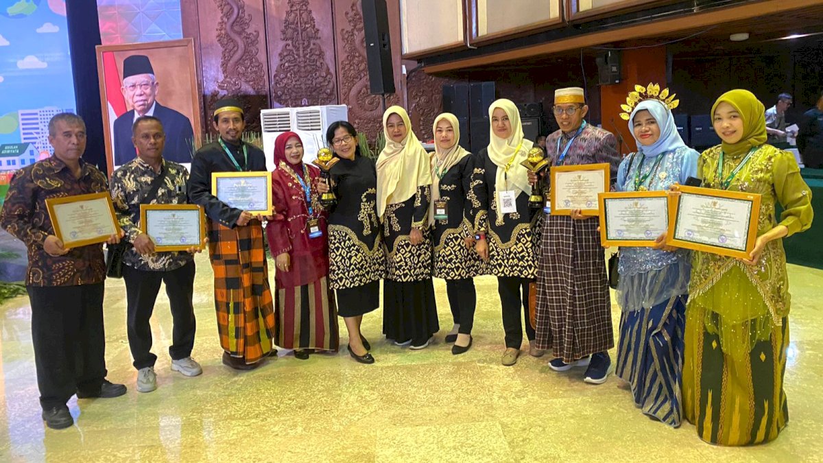 Enam Sekolah di Kabupaten Gowa Raih Adiwiyata Nasional dan Mandiri dari KLHK