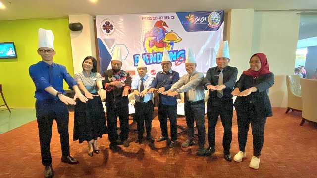 Press conference Bandeng Day 2024 PHRI Sulsel. Foto: Istimewa.