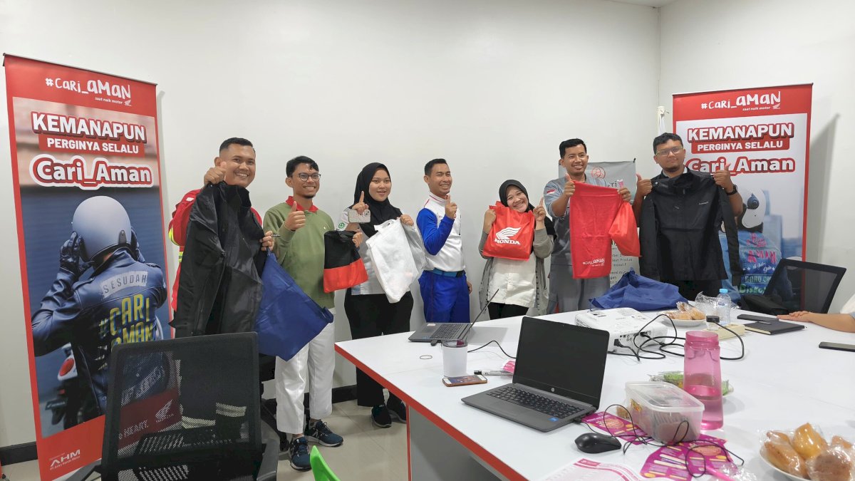Asmo Sulsel Gandeng PT Bungasari Flour Mills Indonesia Kampanyekan #Cari_Aman