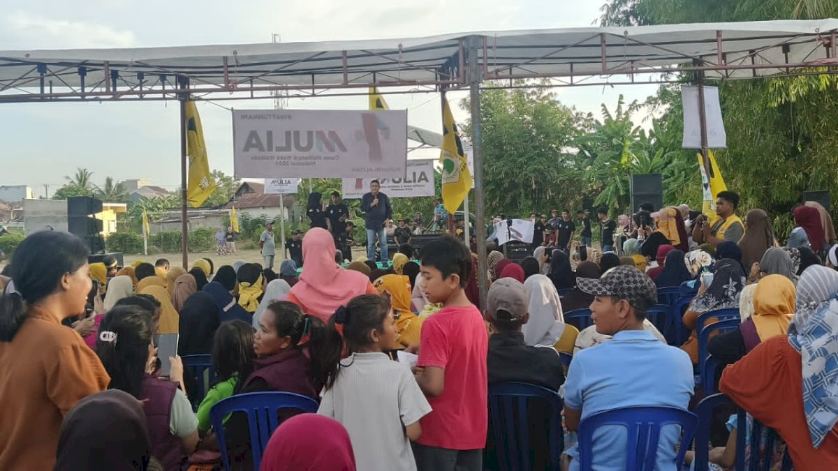 Kampanye di Manggala, Tekad Appi Benahi TPA Antang Disambut Gembira Warga