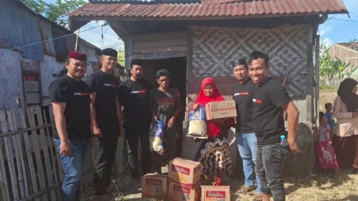 Peduli Sesama, Tim Resmob Polres Jeneponto Gelar Baksos Sasar Warga Miskin