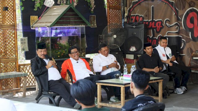 Ketua PORDI Sulsel Andi Jamarro Dulung menyatakan dukungan ke pasangan DIA. Ist