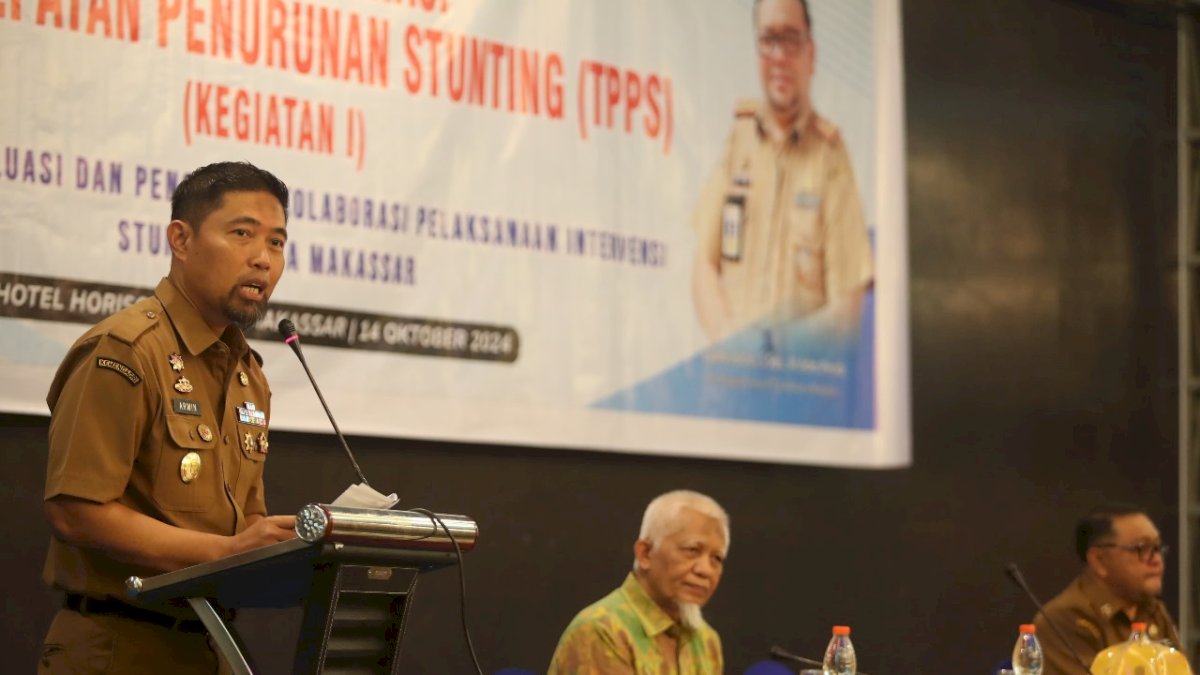 Pemkot Makassar Komitmen Tekan Angka Penurunan Stunting