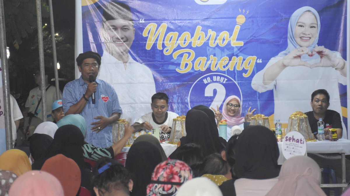 Didampingi Empat Legislator, Rezki Mulfiati Sasar Wilayah Utara Makassar