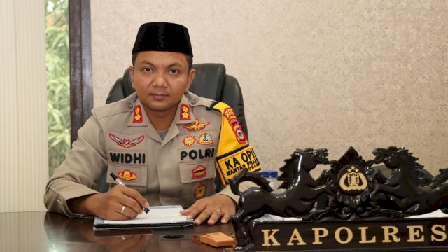 Kapolres Jeneponto AKBP Widi Setiawan (Int)