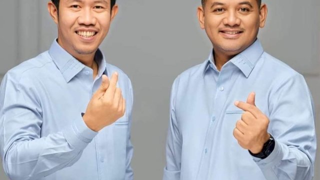 Calon Wali Kota dan wakil wali kota Palopo Trisal Tahir-Akhmad. Ist