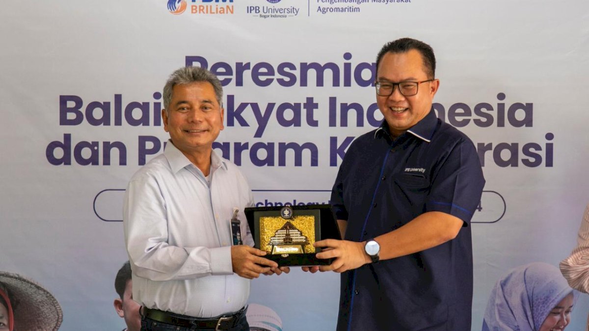 BRI dan IPB University Resmikan Balai Rakyat Indonesia: Dorong Pemberdayaan Masyarakat Berkelanjutan