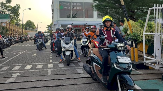 Pengguna motor Honda yang siap ramaikan Honda Bikers Day 2024. Foto: Istimewa.