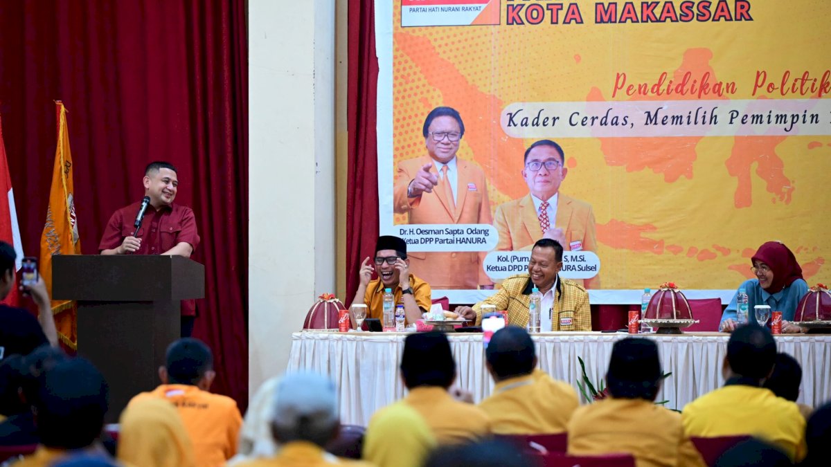 Misi Mulia! Hanura Makassar Komitmen Menangkan Appi-Aliyah di Pilwalkot