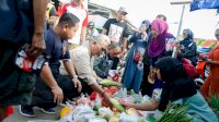 Narji, Komedian Ternama Ramaikan Kampanye Amri Arsyid di Pasar Daya Makassar