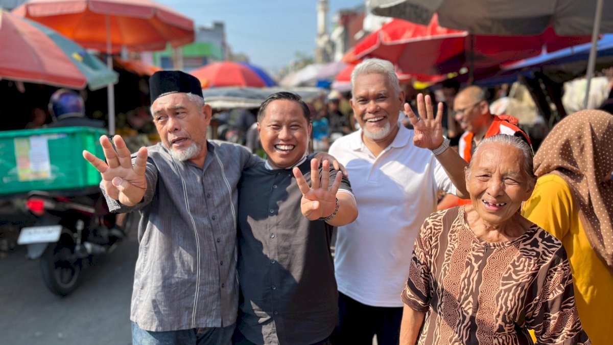 Curhat ke Amri Arsyid, Pedagang Pasar Terong Minta Diberi Tempat Layak Berjualan