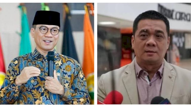 Yandri Susanto (Politisi PAN) ditunjuk sebagai Mentri PDT dan wakil mentri yakni Ahmad Riza Patria (Politisi Gerindra) / (Int)