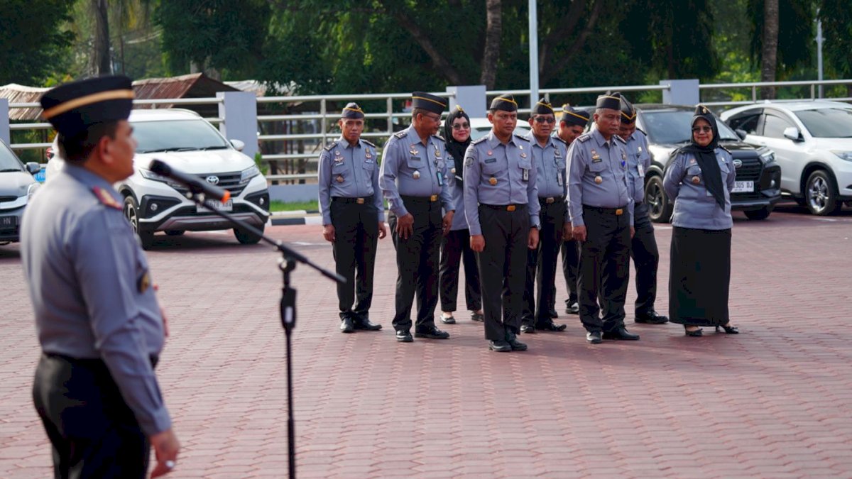 Kakanwil Kemenkumham Sulsel: Disiplin dan Konsistensi Kunci Kinerja Optimal