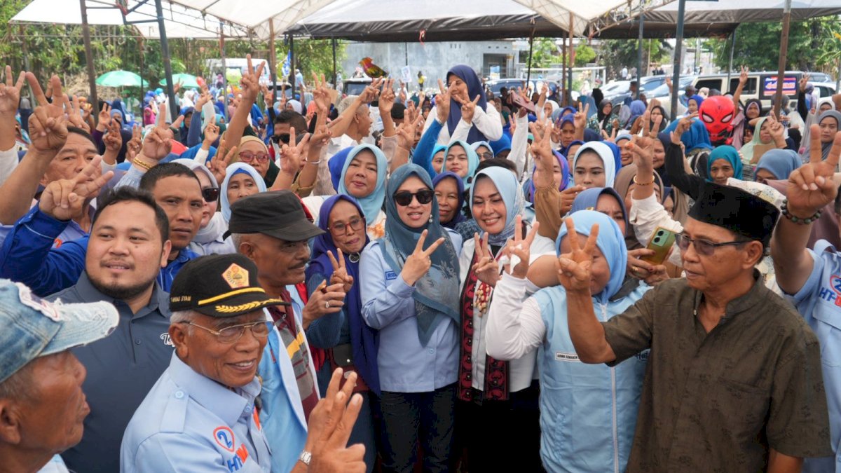 Lanjutkan Program Adnan-Kio, Hati Damai Janjikan Pemerataan Pembangunan di Gowa