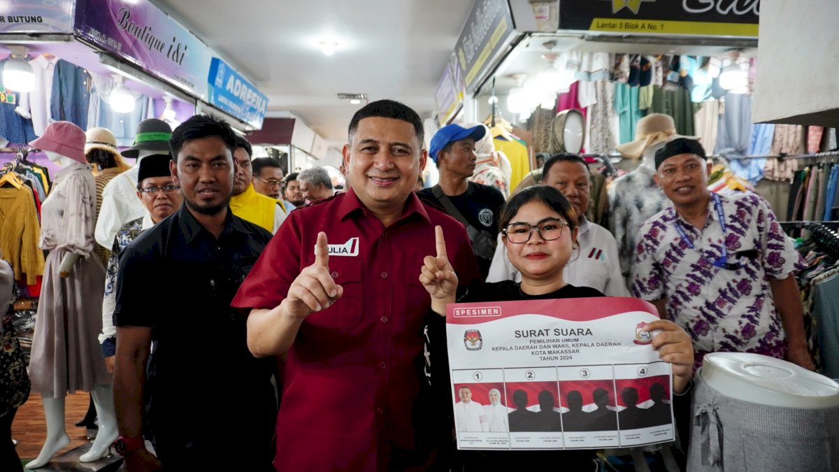 Kunjungan Appi-Aliyah Bangkitkan Optimisme Ekonomi Pasar Butung