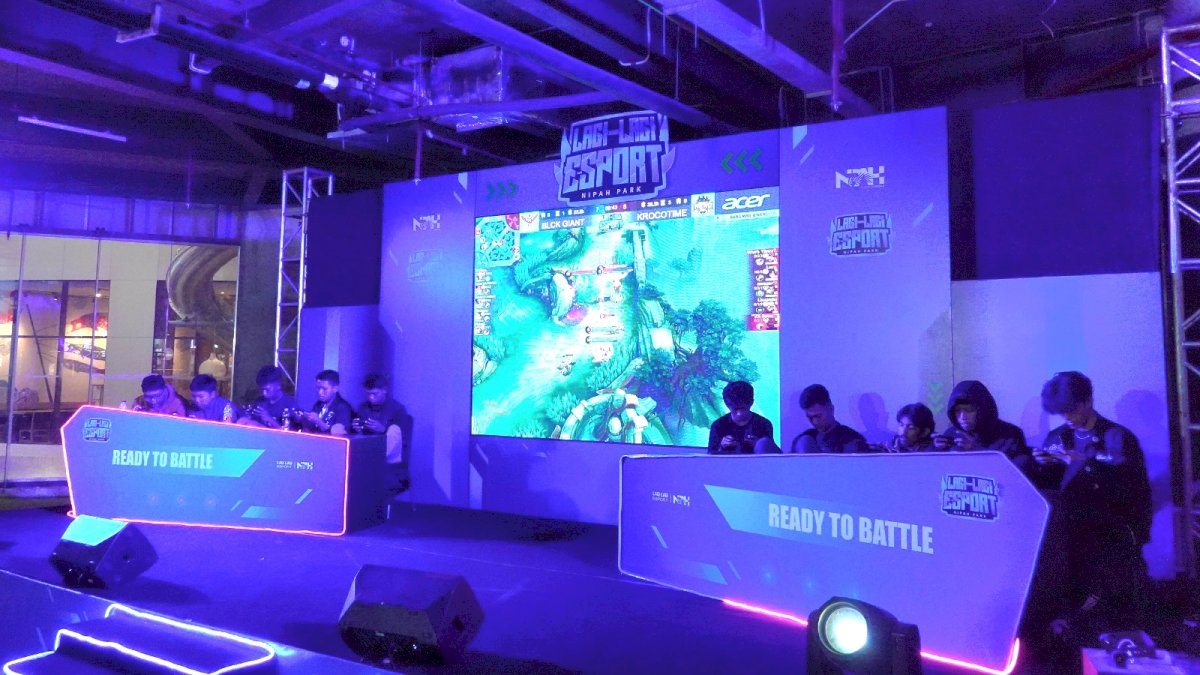 28 Tim Meriahkan Kompetisi Mobile Legends Lagi-Lagi E-Sport Volume 2 di NIPAH PARK