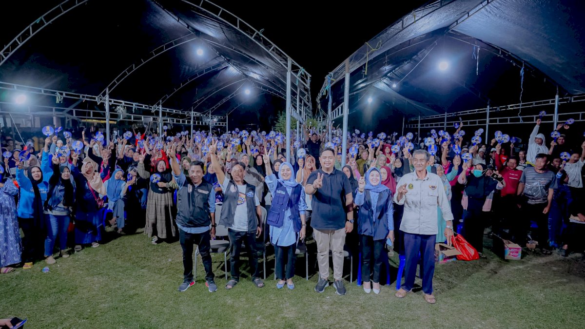 Warga Bojo Baru Yakinkan dr Ulfah-MHG Bakal Kawal Kemenangan Pilkada Barru