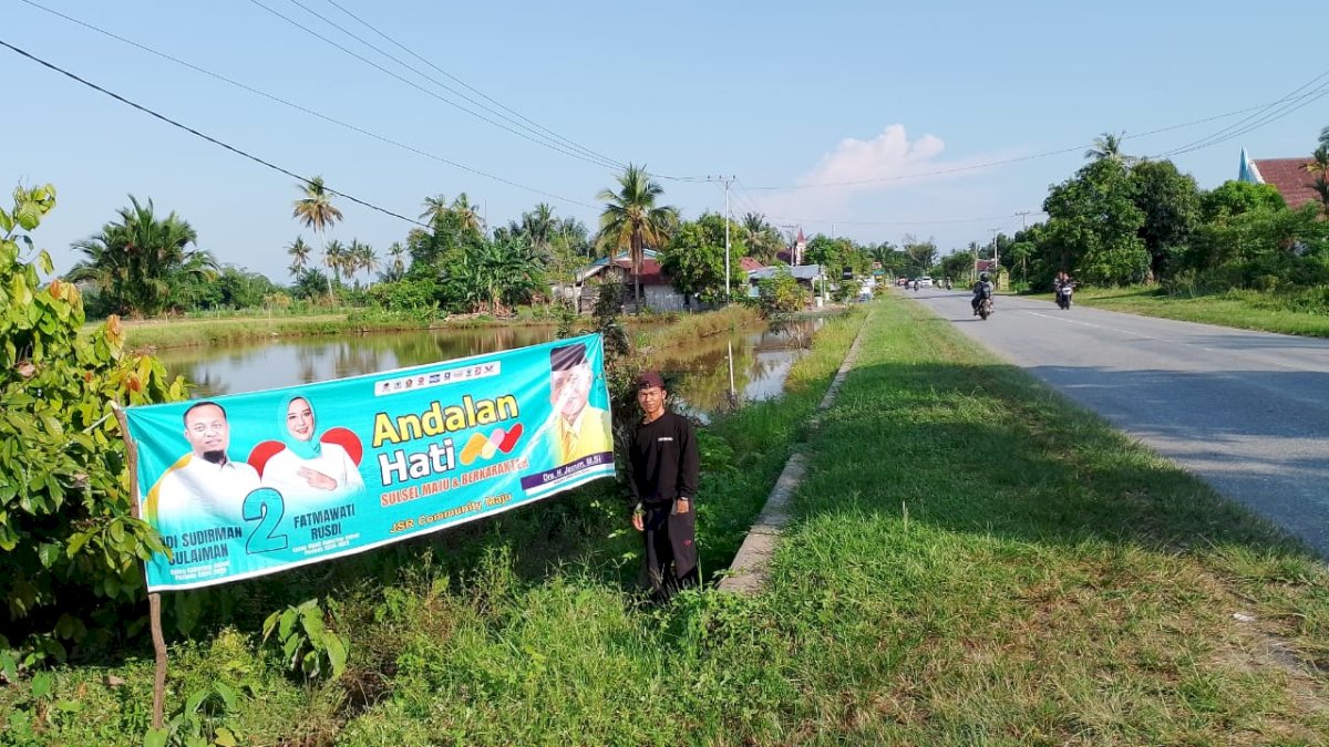 Ajak Warga Pilih Andalan Hati, Puluhan Legislator Parpol Koaliasi Tebar Ribuan APK