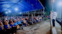 Kampanye dr Ulfah-MHG Membludak di Tanete Riaja, Dukungan Masyarakat Kian Menguat